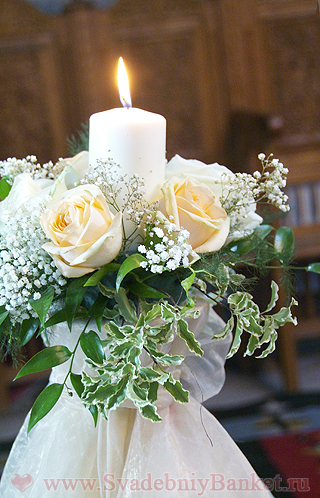 Свадебные свечи - обряды и традиции